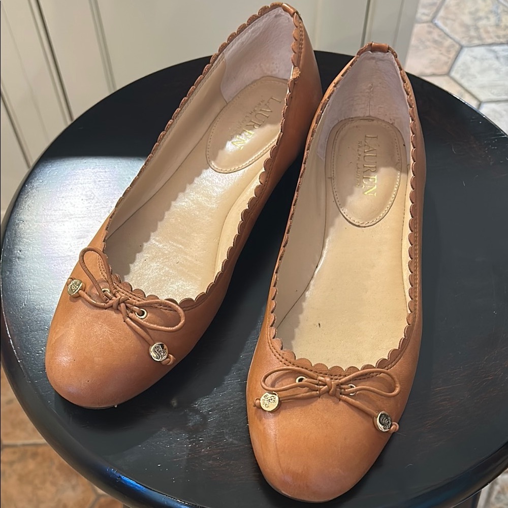 Tan Ballet Flats